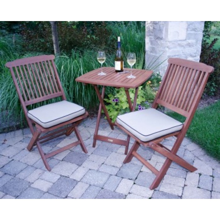 Outdoor wooden Bistro / Balcony Set